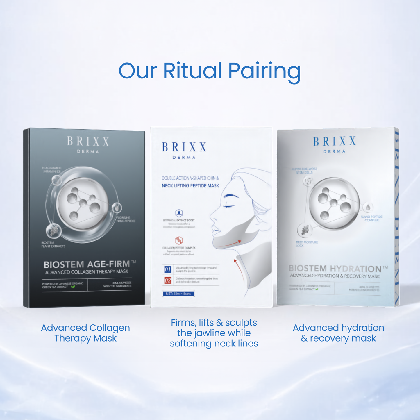 Double Action V-Shaped Chin & Neck Lifting Peptide Mask