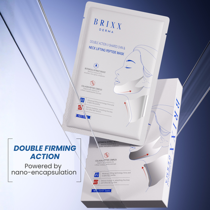 Double Action V-Shaped Chin & Neck Lifting Peptide Mask