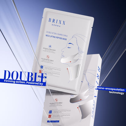 Double Action V-Shaped Chin & Neck Lifting Peptide Mask