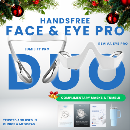 [DEC HOLIDAY SALE] HANDSFREE BUNDLE REVIVA EYE PRO & LUMILIFT PRO
